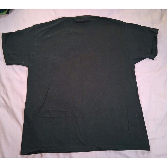 Vtg Super Mario Bros Game Over 2003 TShirt Mens XL Y2k Nintendo One UP Skull - Picture 4 of 5